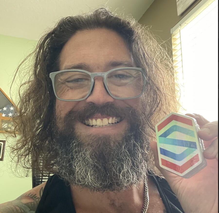 Screen shot from video: How Ayahuasca Helped One Veteran Lose 100 pounds