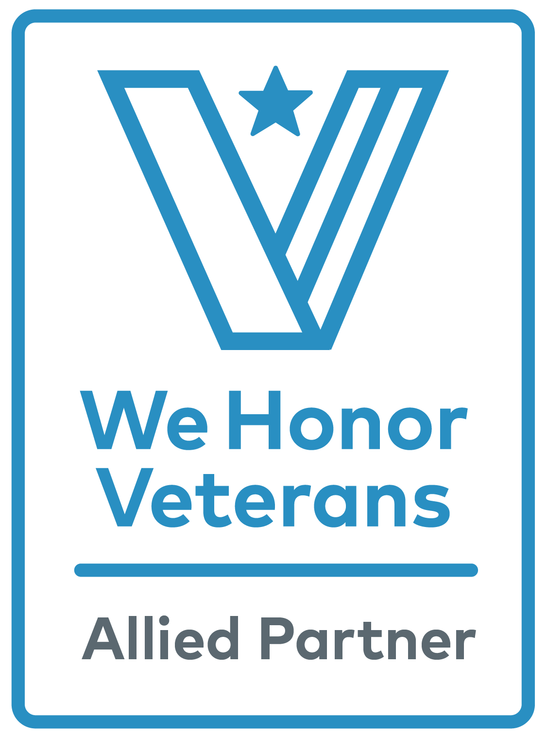 We Honor Veterans logo